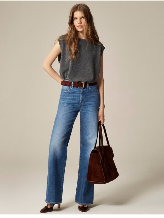 J. Crew Pants - J.Crew Wide Leg Trouser Jeans